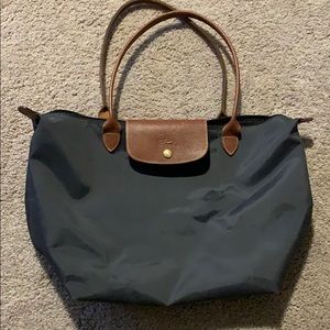 Navy Blue Longchamp tote